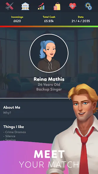 Life Simulator 3 - Real Life Mod APK Много денег — Скачать на Андроид — скриншот 3