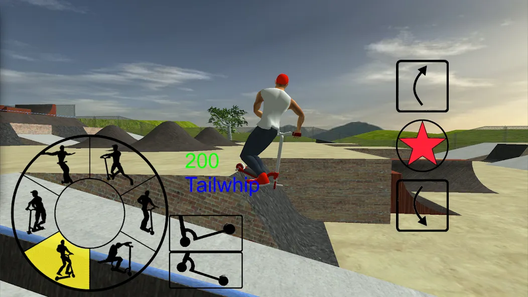 Скачать взлом Scooter Freestyle Extreme 3D на Андроид — Много денег — скриншот 1