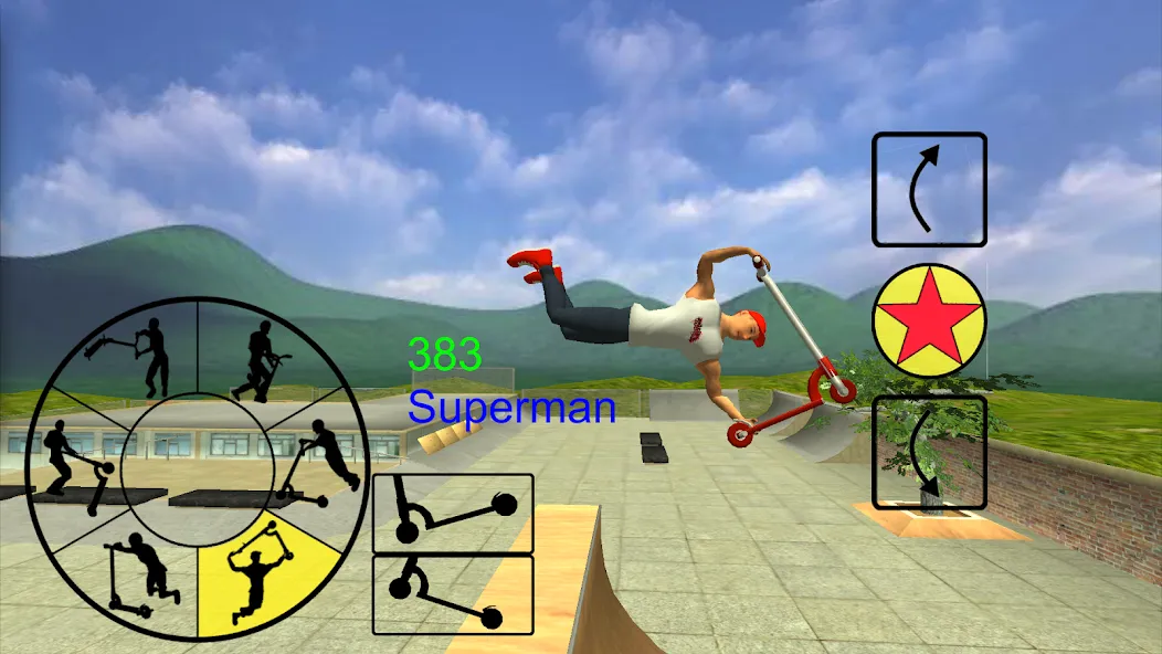 Скачать взлом Scooter Freestyle Extreme 3D на Андроид — Много денег — скриншот 4
