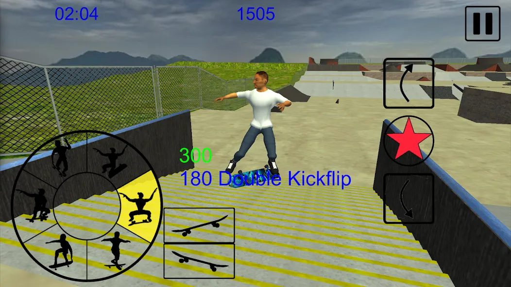 Skating Freestyle Extreme 3D MOD APK — Много денег и все трюки разблокированы — скриншот 1