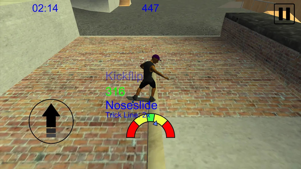 Skating Freestyle Extreme 3D MOD APK — Много денег и все трюки разблокированы — скриншот 2