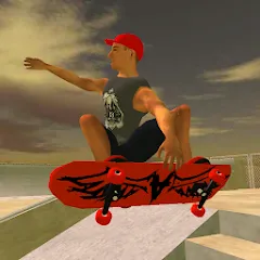 Skating Freestyle Extreme 3D MOD APK — Много денег и все трюки разблокированы