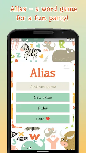 Скачать Alias – explain a word с модом — Всё открыто — скриншот 1