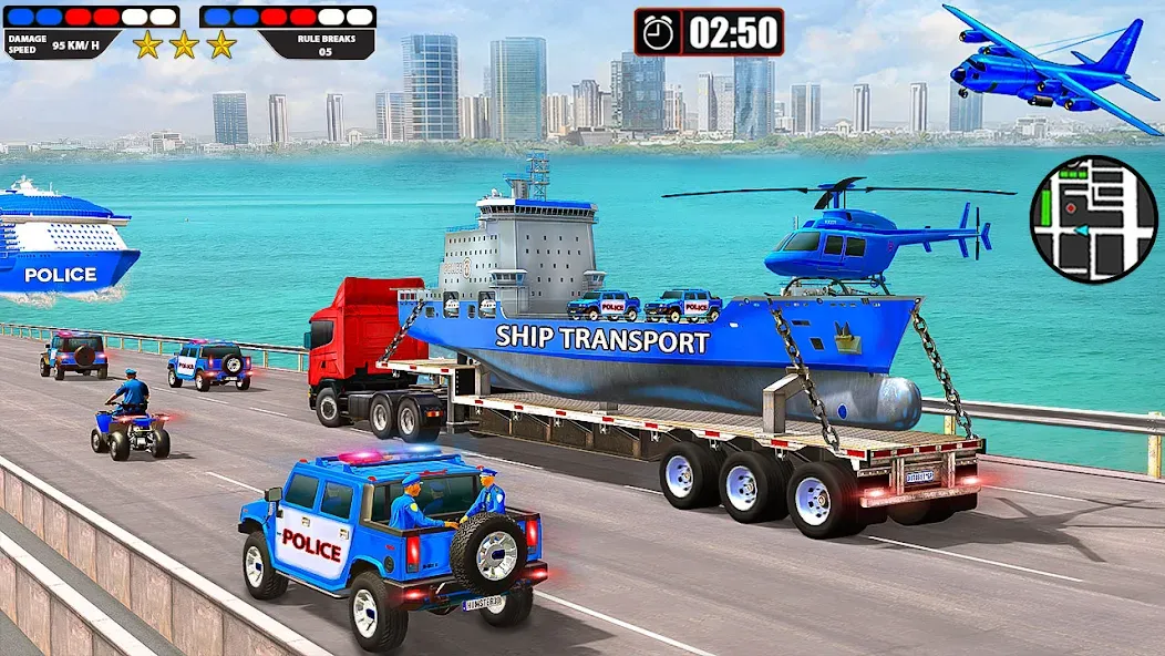 Скачать Police Car Driving: Car Games на Android — Много денег — скриншот 5