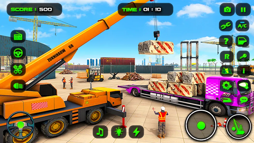 Скачать City Construction: Sand Games с модом — Много денег — скриншот 4