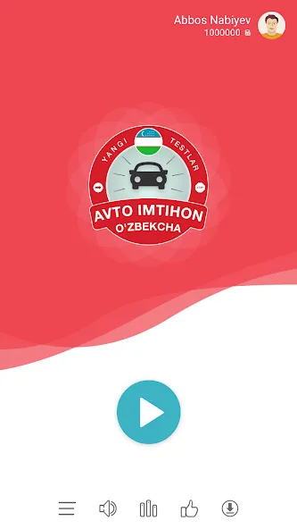 Millioner Avto Imtihon 2024 MOD APK — Все вопросы разблокированы — скриншот 1