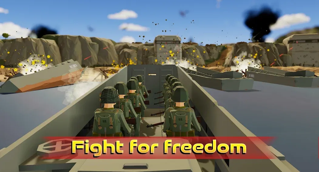 World War MOD — Много денег и бессмертие на Андроид — скриншот 5