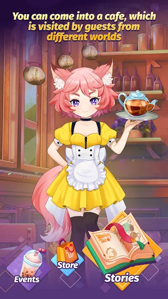 Wonder Tea — Love & Mysteries на Андроид — Мод Много алмазов и без рекламы — скриншот 1