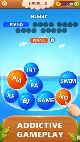 Скачать Word Bubble Puzzle - Word Game — Модификация Много денег — скриншот 2 Скачать Word Bubble Puzzle - Word Game — Модификация Много денег — скриншот 2
