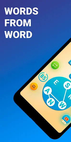 Words from word: Crosswords Mod APK Все уровни разблокированы — Скачать на Андроид — скриншот 1