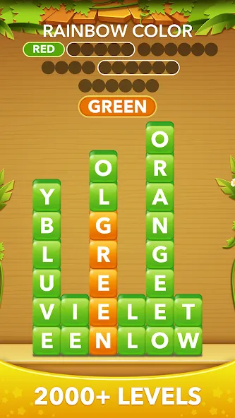 Word Heaps -Connect Stack Word MOD APK на Android — Много денег и без рекламы — скриншот 2