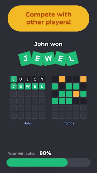Скачать взлом Wordly - unlimited word game на Андроид — Все подсказки разблокированы — скриншот 4 Скачать взлом Wordly - unlimited word game на Андроид — Все подсказки разблокированы — скриншот 4