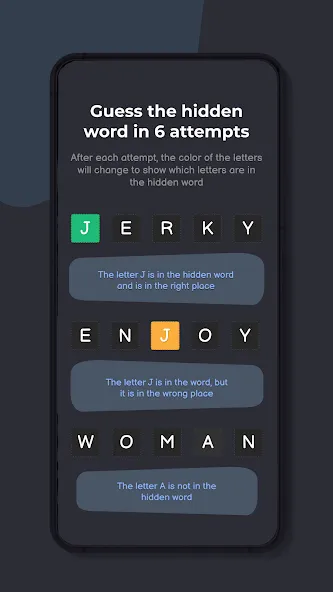 Скачать взлом Wordly - unlimited word game на Андроид — Все подсказки разблокированы — скриншот 5