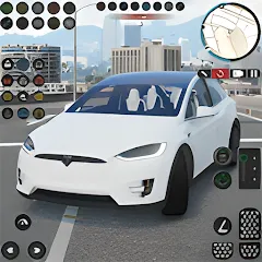 Electric Tesla Model X Driver — Взломанная версия (Много денег)