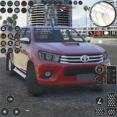 Скачать взломанную Pickup Hilux: Toyota Off Road — Много денег