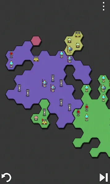 Antiyoy Classic MOD APK — Много денег — скриншот 3 Antiyoy Classic MOD APK — Много денег — скриншот 3