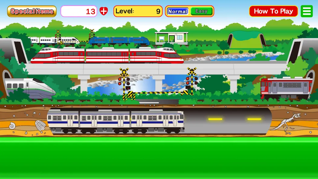 Скачать Train Zoom-Zoom MOD APK — Много денег и открыты все поезда — скриншот 1