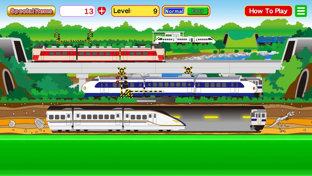 Скачать Train Zoom-Zoom MOD APK — Много денег и открыты все поезда — скриншот 2
