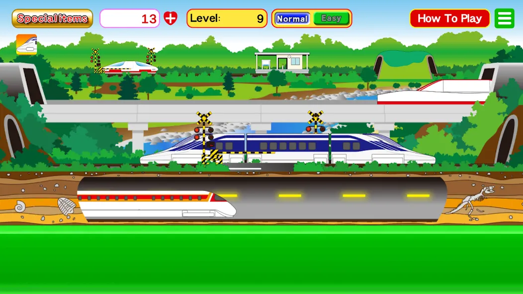 Скачать Train Zoom-Zoom MOD APK — Много денег и открыты все поезда — скриншот 3