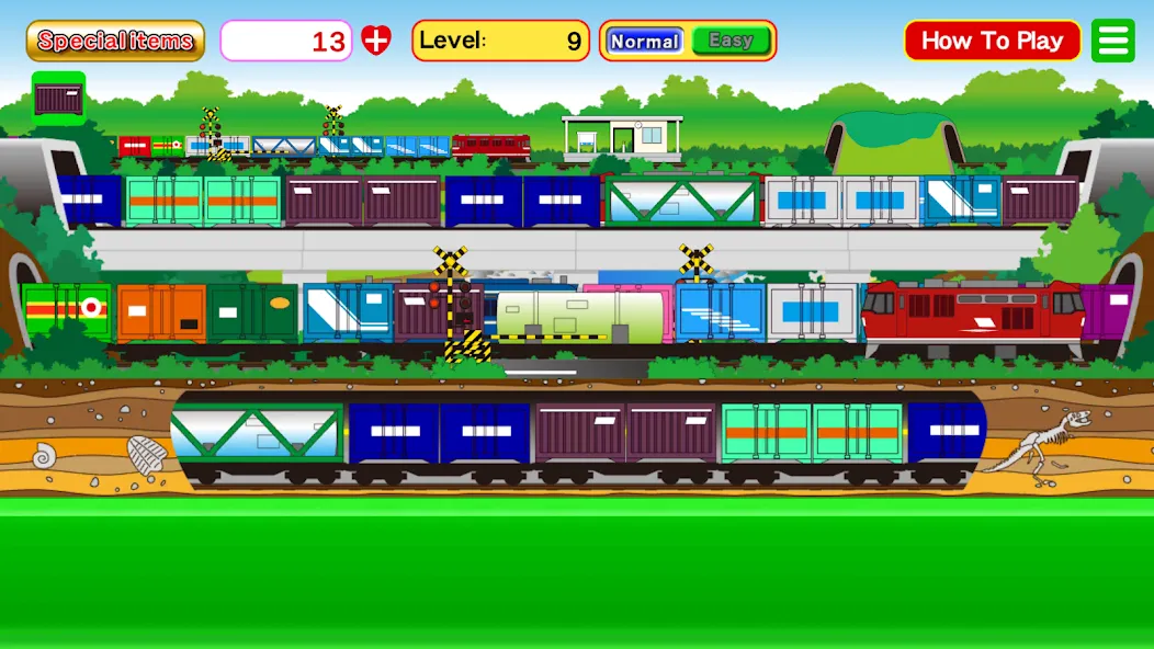 Скачать Train Zoom-Zoom MOD APK — Много денег и открыты все поезда — скриншот 5